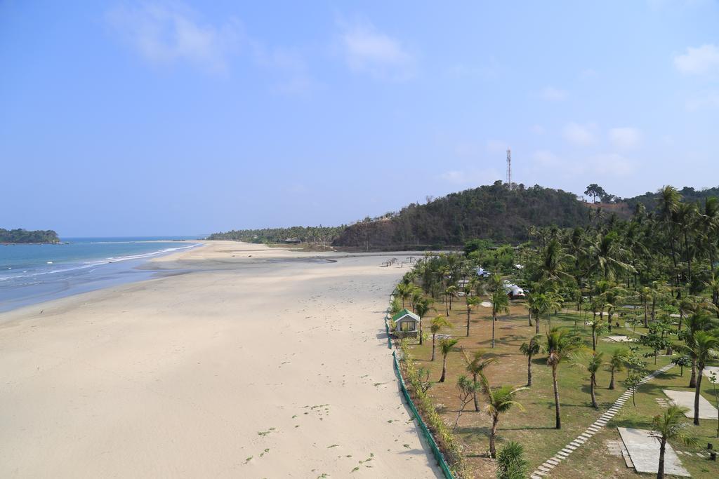 Ocean Front Campgrounds Ngwesaung Exterior photo